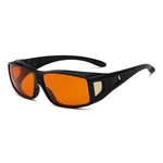 100% Light Reduction,fitover Anti-blue Blocking Computer Glasses Amber Lens. Fixed Price $28.45.