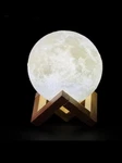 Dropship 3D Print Rechargeable Moon Lamp Led Night Light Creative Touch Switch. Fixed Price $25.70.