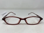 Jubilee J5695 47-17-140 Rose Crystal Plastic Full Rim Eyeglasses Frame L914. Fixed Price $32.00.