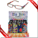 Wholesale Reading Glasses Bulk Lot 24 Readers With Display And Pouch Tie Dye New. Fixed Price $68.00.