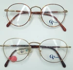 Giorgio Vincente Eyeglasses 50-20-145 Gold 48-20-140 New Womens/mens. Fixed Price $74.99.