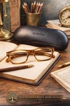 Eyebobs Roy 2890 04 Readers Tortoise Brown Rectangle +2.00 Handmade Case. Fixed Price $69.00.