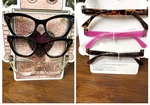 Betsey Johnson Women 3 Pack Reading Glasses Readers +2.50 Designer Soft Cat Eye. Fixed Price $24.95.