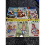 6 Level 1 Step Into Reading Grumpy Bunny Readers Book Lot B30. Fixed Price $6.64.