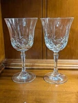 Lillian By Toscany Crystal Wine Glasses/water Goblets, Set Of 2. Fixed Price $16.00.
