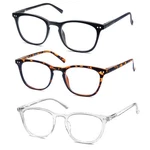 Hapjoys Reading Glasses Women Stylish Readers 4.0 Lightweight Frame Glass.... Fixed Price $22.49.