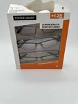 Foster Grant Design Optics 668 Metal Square Reading Glasses +1.25 3-PACK. Fixed Price $19.99.