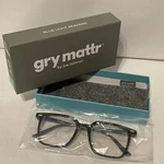 Gry Mattr Clever +2.00 Blue Light Reading Glasses Joe Mimran 659186BK. Fixed Price $17.95.