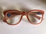 New Blush Brocade Peepers Blue Light Filtering Readers +1.75. Fixed Price $19.99.
