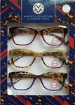 Macbeth Collection Margaret Josephs 3-PACK Set Reading Glasses Readers +2.00 New. Fixed Price $39.99.