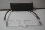Reading Glasses W/fabric Case, Brown Cheetah Print Frames, Strength 2.00, New. Fixed Price $9.99.