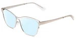 Book Club Late Hesitation Unisex Cateye Blue Light Eyeglasses Gloss Silver 54 Mm. Fixed Price $35.24.
