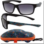 Boys Sunglasses 6 - 12 Kids For With Case Sport Cycling Child Size. Fixed Price $10.16.