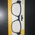 Icu Reading Glasses 1.75 Blk Black With Blue Details, Scratch Resistant. Fixed Price $12.00.