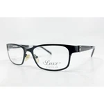 Luxe Eyewear Eyeglass Frames Women Black Swarovski Elements 348 53-18-135. Fixed Price $39.99.