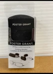 Foster Grant Microvision Gideon Folding Reader Glasses New W/case. Fixed Price $12.99.