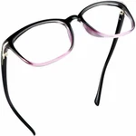 Lifeart, Blue Light Blocking Glasses With +1.00 Magnification, Black Purple. Fixed Price $12.14.