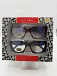 Nicole Miller New York Designer Reading Glasses +2.50 Blue Light Filtering. Fixed Price $29.99.