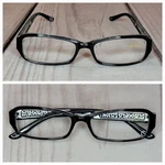 Women's Design Optics PD62 Readers Frames 52-16-135 Metal Silver/black. Fixed Price $19.00.