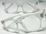 Oversized Classy Vintage Retro Reading Eye Glasses Readers Big Clear Frame +3.00. Fixed Price $13.94.