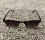 Eye Cedar CY875 Rectangular Metal Reading Glasses +1.50 Black 52-17-138. Fixed Price $40.00.