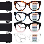 Chofilord Progressive Multifocus Reading Glasses Women Blue Light 4.00. Fixed Price $30.58.