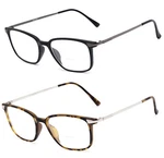 1 Or 2 Pair(s) Retro Square Matte Frame Clear Bifocal Lens Reading Glasses. Fixed Price $22.99.