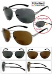 High Quality Pilot Polarized Bifocal Reading Sunglass Readers Spring Temples. Fixed Price $34.99.