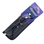 +1.00 Foster Grant Reading Glasses Gunmetal Sailor PD62MM 51-17-140 Readers. Fixed Price $8.99.