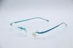 New Scojo Gels Aqua 70517 Blue Authentic Frames Eyeglasses 49-18. Fixed Price $42.90.