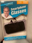 Thinoptics Smartphone Glasses +2.50 Strength *new* A2. Fixed Price $21.99.