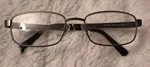 Reading Glasses Manning Foster Grant Men's Stainless Gun Metal Readers +2.50. Fixed Price $14.95.