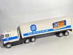 Vintage Nylint State Fair Corn Dogs Semi Tracotr Trailer White Lights Sounds. Fixed Price $35.00.