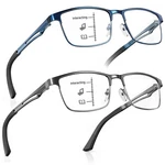 Skyfuen Unbreakable Progressive Reading Glasses Men Multifocus Metal Full Frame,. Fixed Price $37.23.