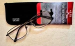 Foster Grant Men's Reading Glasses T10 Gunmetal Case +2.75 Nwt. Fixed Price $19.99.