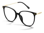 Gaoye Blue Light Blocking Glasses - Trending Round TR90 Frames Metal Arms Black. Fixed Price $8.00.