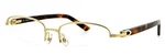 New Cartier CT0057O 002 52MM Gold Half-rim Eyeglasses Frames Only France Unisex. Fixed Price $805.93.