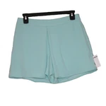 Nwt $ 198 Trina Turk Women's Mid Rise Skirted Shorts Sea Glass Teal Sz 2 B55. Fixed Price $55.00.
