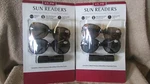 2 Icon Eyewear Readers Bifocal Sunglasses -100% Protection +1.75 (rg 17). Fixed Price $20.99.