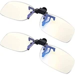 Blue Light Clip On Computer Glasses Video Gaming Easy Fit Digital. Fixed Price $14.99.