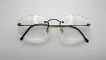 Vintage Georgio Armani Rimless Eye Glasses Italy With Case. Fixed Price $49.99.