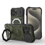 For Iphone 16 15 14 13 Max Shockproof Mag Safe Stand Case W/slide Lens Cover. Fixed Price $19.32.