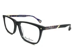 Robert Graham Eyeglasses Frames Geoffrey Blk Black Square Full Rim 56-17-150. Fixed Price $87.29.