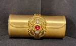 Vintage 50'S Style Compact Mirror Lipstick Case Believe To Princess Borghese. Fixed Price $45.00.
