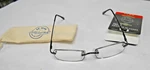 Dr. Dean Edell Tech Reading Glasses +1.50 Spring Hinges. Includes Pouch.. Fixed Price $14.95.
