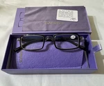 Elton John Pop Specs Reading Glasses BULLET-125 Vnl +1.25, Rectangle Frame. Fixed Price $18.99.