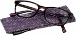 Foster Grant Elana Women's Fashion Purple Reading Glasses (all Strengths). Fixed Price $13.50.