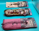 3 Pair Of Simply Specs Premium Reading Glasses +1.25 New With Cases. Fixed Price $22.00.