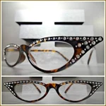 Women's Elegant Retro Cat Eye Reading Glasses Readers Bling Tortoise Frame. Fixed Price $14.99.