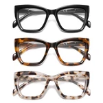 Lkeye Oversized Cat Reading Glasses Women Blue Light Blocker 3 Pack. Fixed Price $47.97.